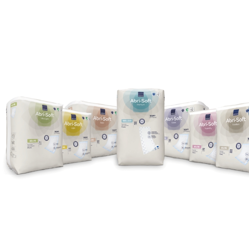 Les alèses jetables Abri Soft constituent une solution pratique et écologique pour la protection contre les fuites.