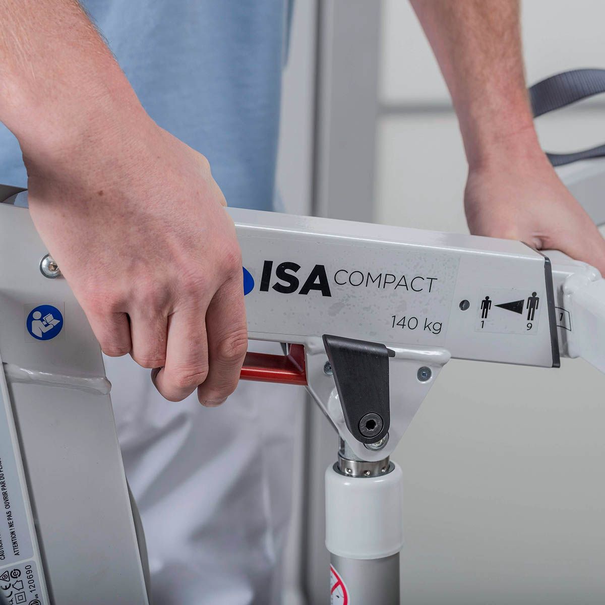 Acam matériel médical Verticalisateur Compact TelescoLift – Aide au transfert ergonomique et sécurisée. Urrugne Pays Basque