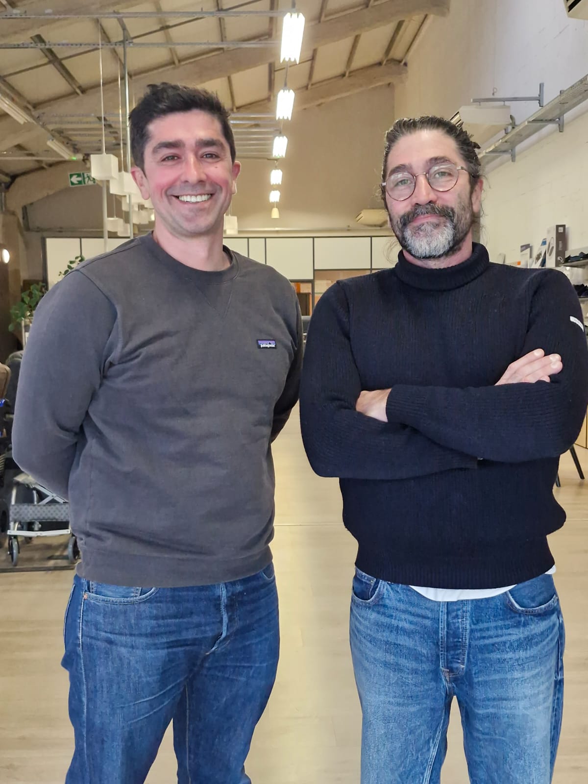 xabi et Joanes Passicot co gérant acam matériel médical